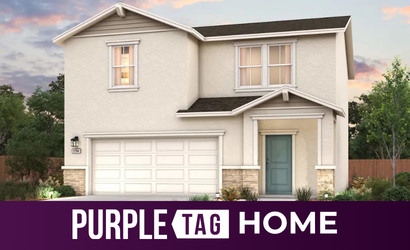 A house with a garage.