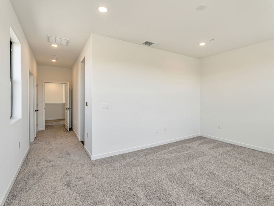 A room with white walls.